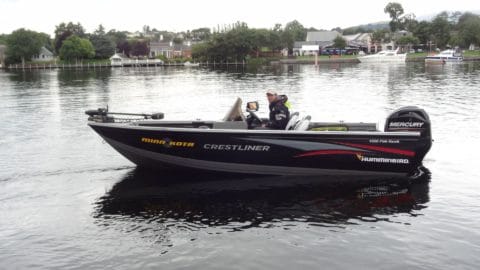 Pierre Monjarret With His New Boat on Lough Derg