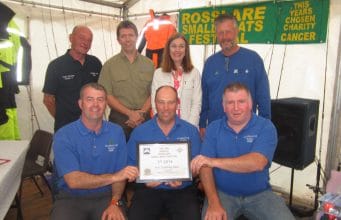 1st place prizewinners of the Rosslare small boats festival