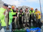 Good weather and good fishing for charter boat anglers at Valentia anglers