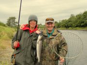 A small rise at the Moy sees salmon fishing improve salmon fishing