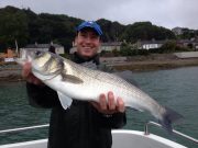 6 Bass, a skipper and the dog all enjoy Courtmacsherry