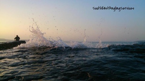 Splashing waves