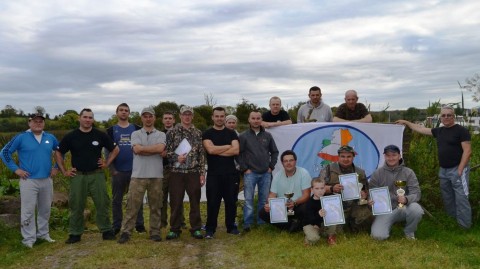 Members of the Fishmaniak on the Erne on Sunday Last 28th September