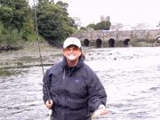 Tourist anglers enjoy the fly fishing at Adare Kristen Monson flyfishing