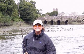 Kristen Monson flyfishing