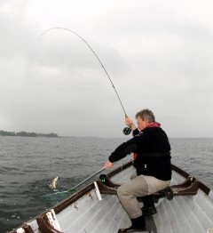 German Angler Matthias Maas in action on Owel