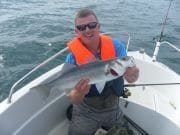 Float fished mackerel does the trick for Wexford guide