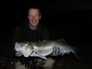 Such a perfect day for Steven & Dad with a superb 83cm bass