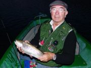 Excellent fishing at Carrigavantry, Waterford The chairman gets in on the act on Carrigavantry