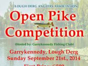 Open Pike Competition on Lough Derg, 21 September Open Pike Competition on Lough Derg