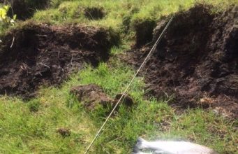 Excellent sea trout fishing on the Owenduff