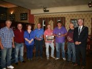 An exciting finish at the Carrigallen Festival winners