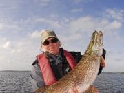 French angler enjoys return to Ree , catches pike to 20lb Pike angler