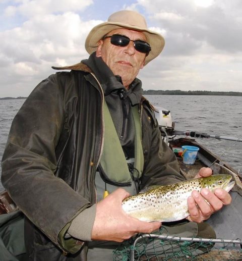 Henk from Holland with a nice Midlands Trout