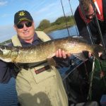 Kevin with one his Pike while out with Chris & Ernst