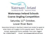 Waterways Ireland Schools Coarse Angling Competition
