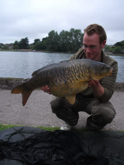 Bill with a gorgeous mirror from the Lough