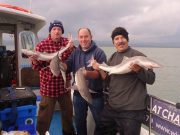 Happy spurdays for Wicklow Boat Charters One double and two singles landed together