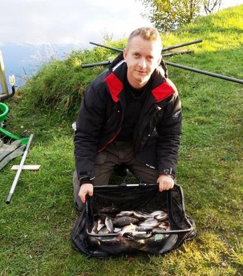 Marcin With Another Nice Net of Fish