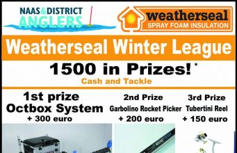 Some Nice Weights at the Naas and District Anglers Weatherseal Winter League Round 1