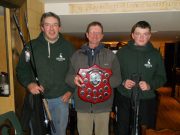 Bob Hulme, Tony Kersley & Stefan Patterson with the David Yates Shield