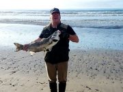 A cracking bass for Richard on Kerry shore is our 'Catch of the Week' winner Richard Ruthland