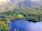 Delphi prepares for it's fishing season Finlough arial photo