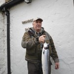 Drowes – Brian Mc Clintock with first salmon of 2015 Drowes (1)
