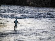 First snow but no first salmon on the Drowes