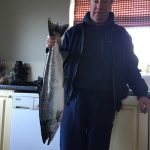 John Buckley – Billy O’Connor with 11lb springer from Killarney Lakes 18.01.15