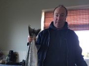 An 11lb springer for Billy on Killarney Lakes Billy O'Connor with 11lb springer from Killarney Lakes