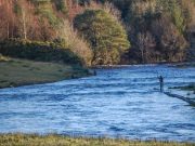 Salmon anglers waiting to catch first of the season Island Pool