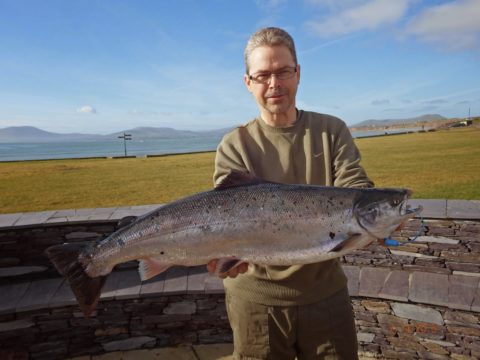 Noel Clancy with a 13 .5 lbs