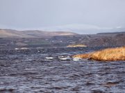 Winds to 63mph on Currane, few go fishing Snow on the Hill