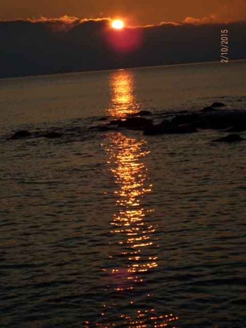Currane sunset