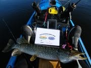 Kayaking Clare's lakes for pike Kayak fishing