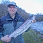 Drowes – John O’ Donnell with his fish from Peters’ High Bank on Friday evening