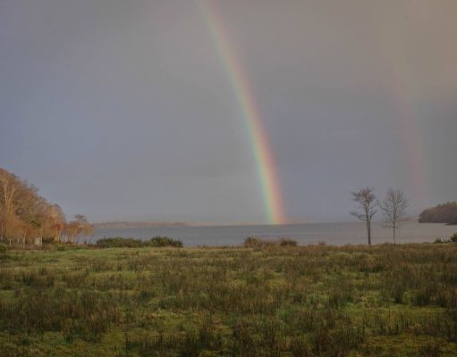 Rainbow over Melvin