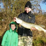 Henryk with his pike