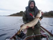Rob with his 14lb Pike