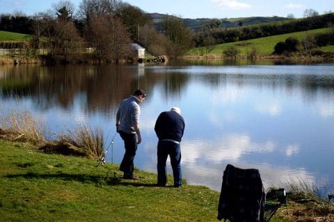Enjoying The Weather, Location and the Fishing