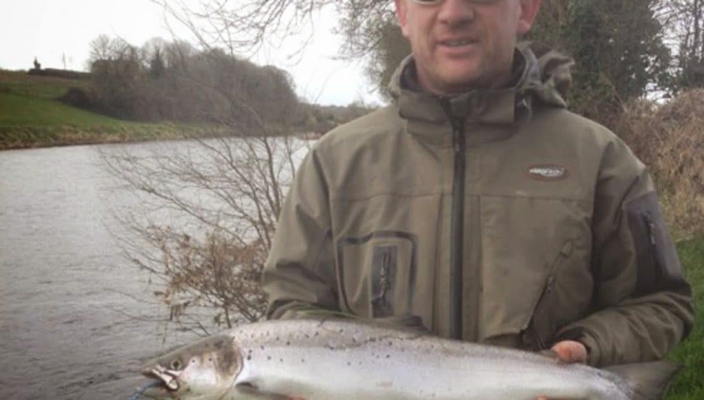 Lawrence Fitzpatrick - 5.3lb. sea-liced. taken on spinner on the Island Stream on Lower Kilmurry on the lower river.