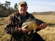 Lovely double figure carp opens the season at Rathdaire Lake carp