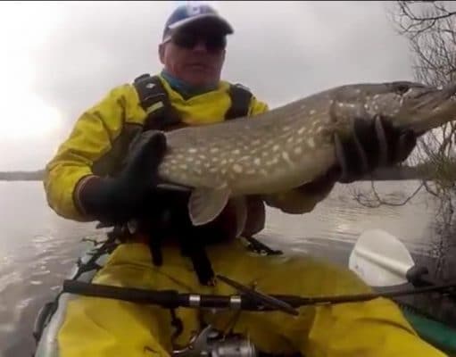 Kayaks in Cavan for pike fishing pike