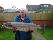 Fish of a lifetime, 22 lb. salmon for Lee angler Salmon