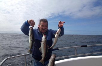 Clare Dragoon back on the water, good fishing out of Carrigaholt Coalfish