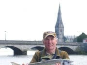 First salmon from the Ridge pool as fish taken throughout Moy system Ridge Pool