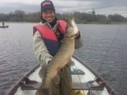 Philippe Arnassand with one of his nice Pike.