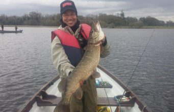 Philippe Arnassand with one of his nice Pike.