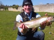 Bright sun, but some nice bows at Carton House Rainbow
